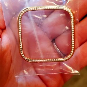 Diamonds Metal Bezel Case for Apple Watch iWatch S